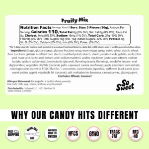 So Sweet Swedish Candy Fruity Mix (8 Oz)