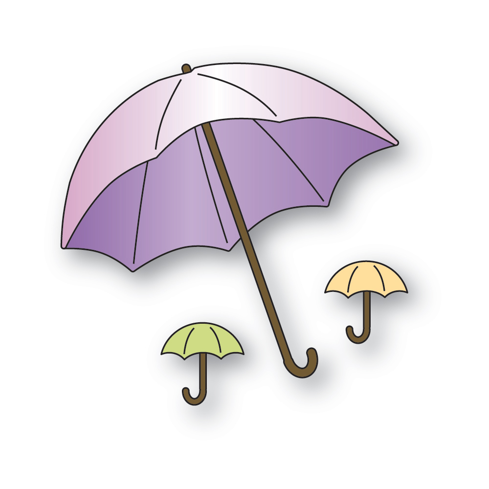 Memory Box Die Umbrella Trio