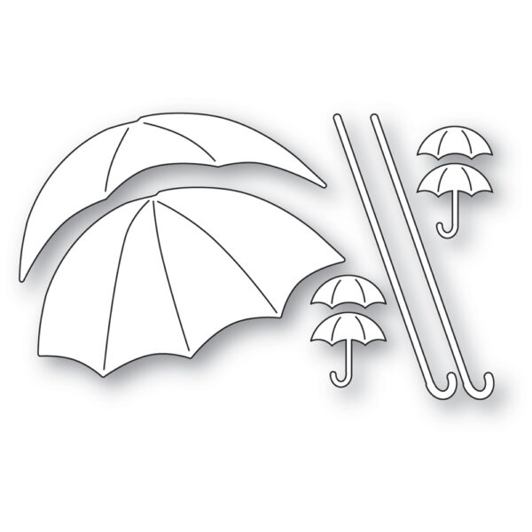 Memory Box Die Umbrella Trio