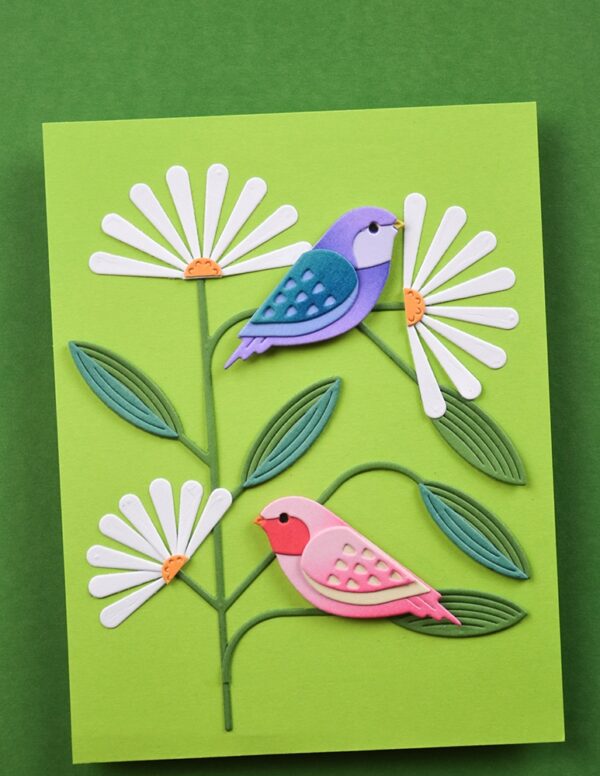 Birch Press Die Block Print Mod Branches