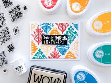 Catherine Pooler Stamp Crafty Friends Sentiments