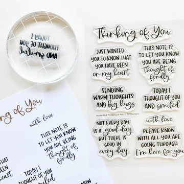 Catherine Pooler Stamp Inside Out Thinking of You