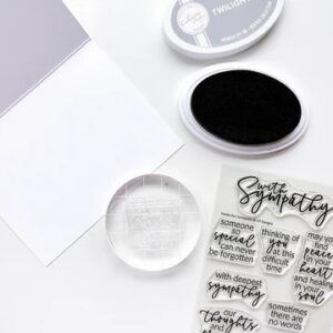 Catherine Pooler Stamp Inside Out Sympathy Sentiments