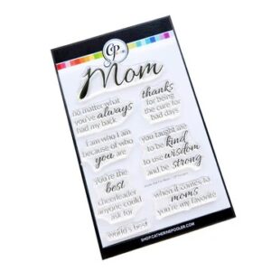 Catherine Pooler Stamp Inside Out Mom Sentiments
