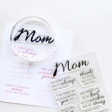 Catherine Pooler Stamp Inside Out Mom Sentiments