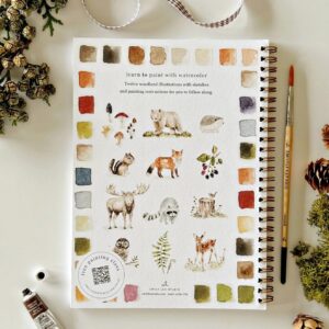 Emily Lex Watercolor Workbook Woodland
