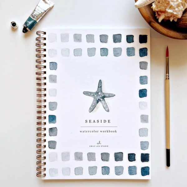 Emily Lex Watercolor Workbook Seaside