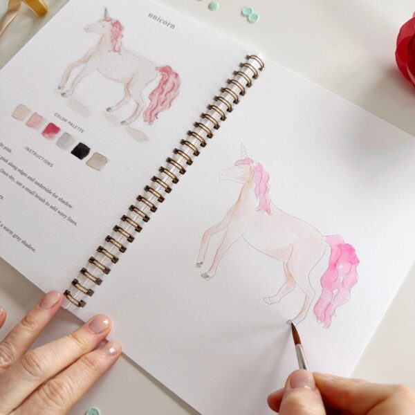 Emily Lex Watercolor Workbook Fairytale