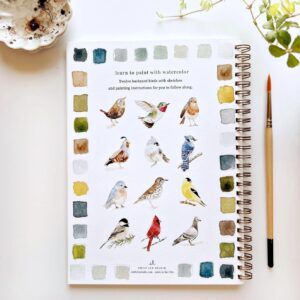Emily Lex Watercolor Workbook Birds
