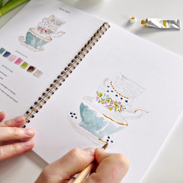Emily Lex Watercolor Workbook Spring