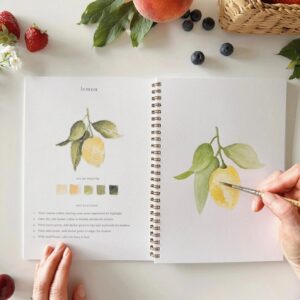 Emily Lex Watercolor Workbook Fruit