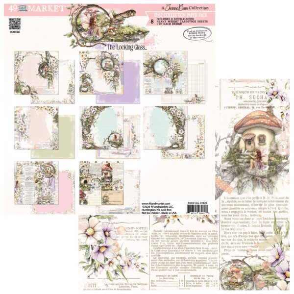 49&M the Looking Glass 12X12 Collection Pack