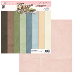 49&M the Looking Glass 12X12 Solids Collection Pack