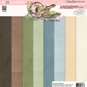 49&M the Looking Glass 12X12 Solids Collection Pack