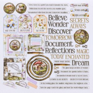 49&M the Looking Glass Chipboard
