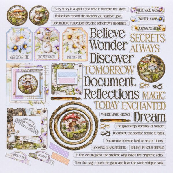 49&M the Looking Glass Chipboard