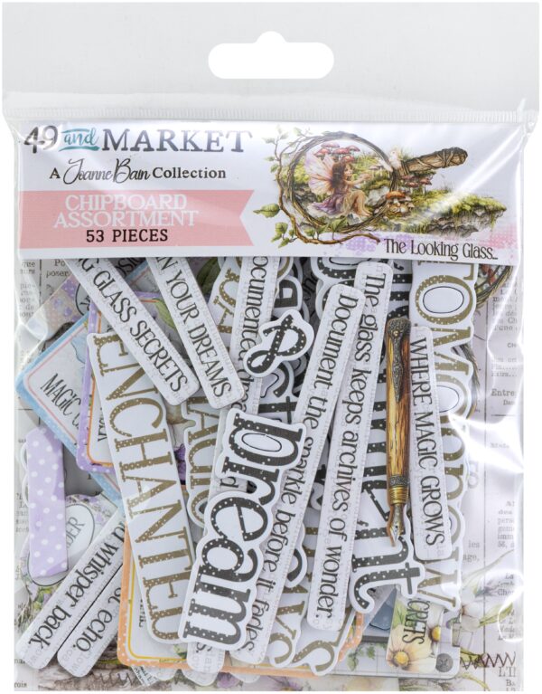 49&M the Looking Glass Chipboard