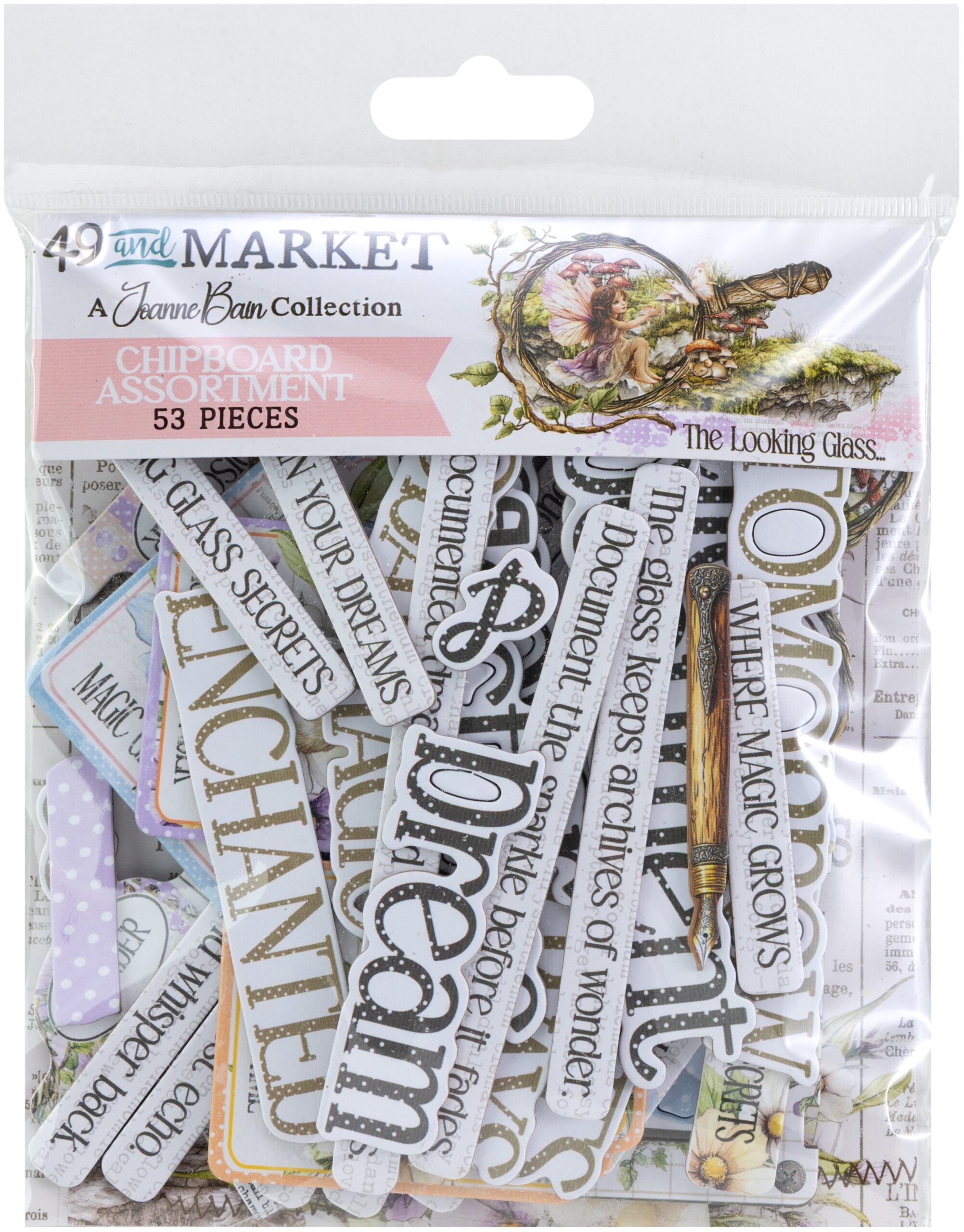 49&M the Looking Glass Chipboard