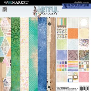 49&M Artful MOMENTS12X12 Paper Pad