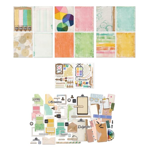 49&M Artful Moments 6X8 Paper Pack