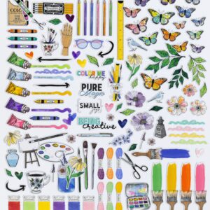 49&M Artful Moments Die Cut Icons
