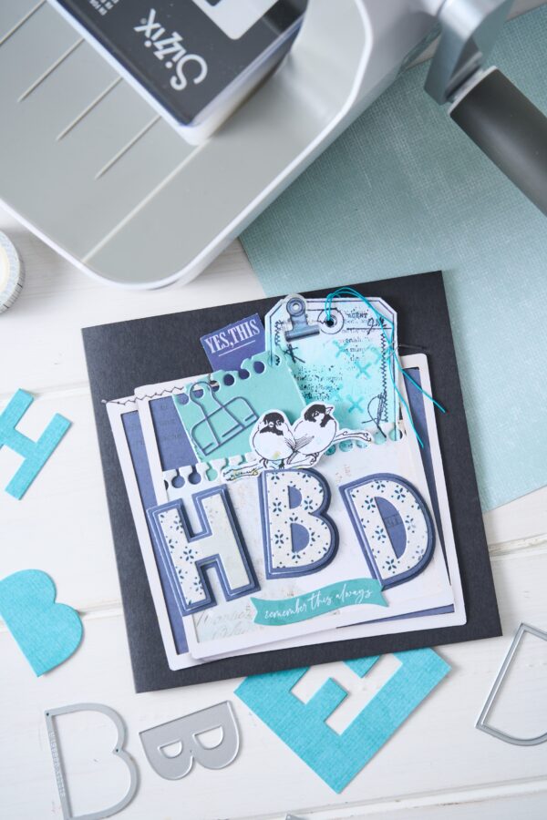 SIZZIX 49 & MARKET DIE THIS OR THAT ALPHABET