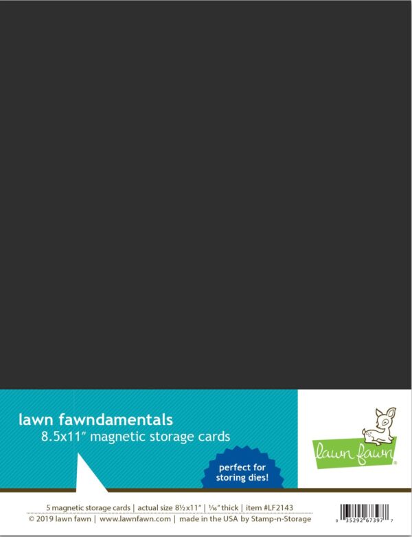 LAWN FAWN 8.5X11 MAGNETIC STORAGE CARD