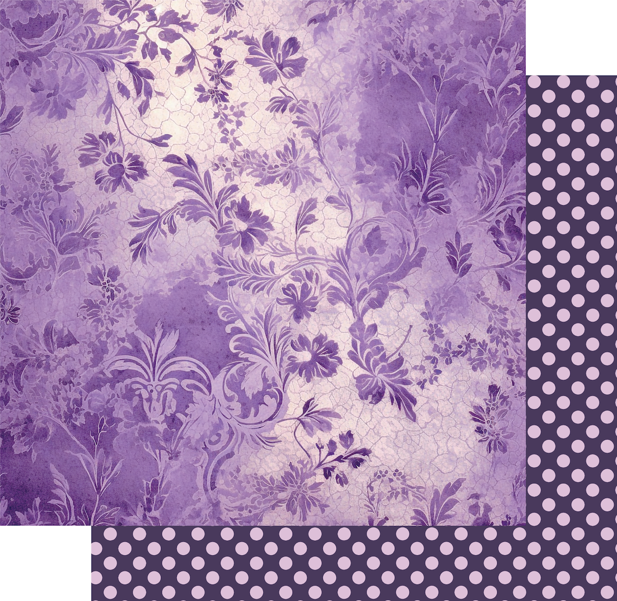 Uniquely Creative Ultraviolet Delight 12X12 Magical Mauve Paper