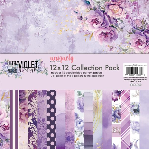 Uniquely Creative Ultraviolet Delight 12 X 12 Collection Pack