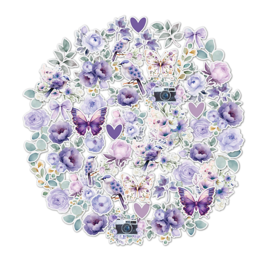 Uniquely Creative Ultraviolet Delight Vellum Creative Cuts