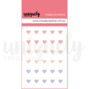 Uniquely Creative Dew Drop Heart Stickers Romantic