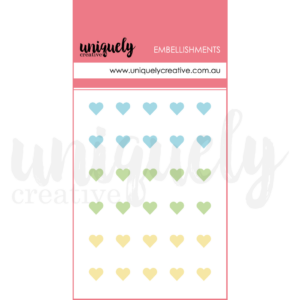 Uniquely Creative Dew Drop Heart Stickers Luminous
