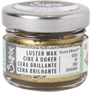 SIZZIX EFFECTZ LUSTER WAX GOLD