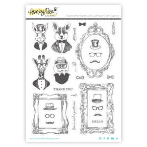 Honey Bee Stamp Dapper Décor