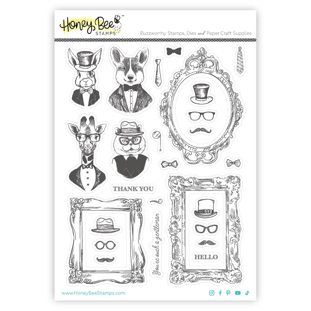 Honey Bee Stamp Dapper Décor