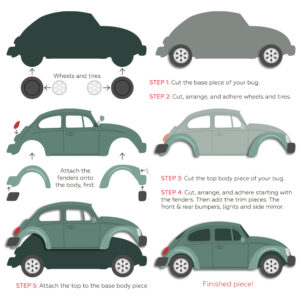 Honey Bee Die LL Vintage Bug