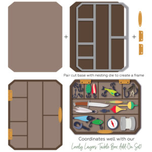 Honey Bee Die Display Box A2 Cover Plate
