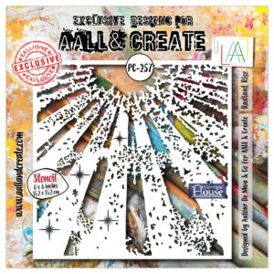 AALL & CREATE STENCIL RADIANT RISE