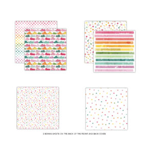 Pretty Little Studio Sunkissed Paper Pack 12X12