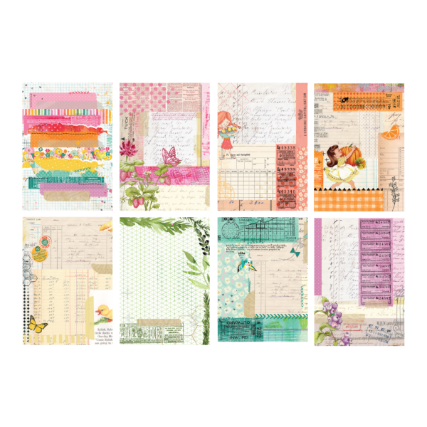 Pretty Little Studio Sunkissed Paper Pack Ledger 6X9