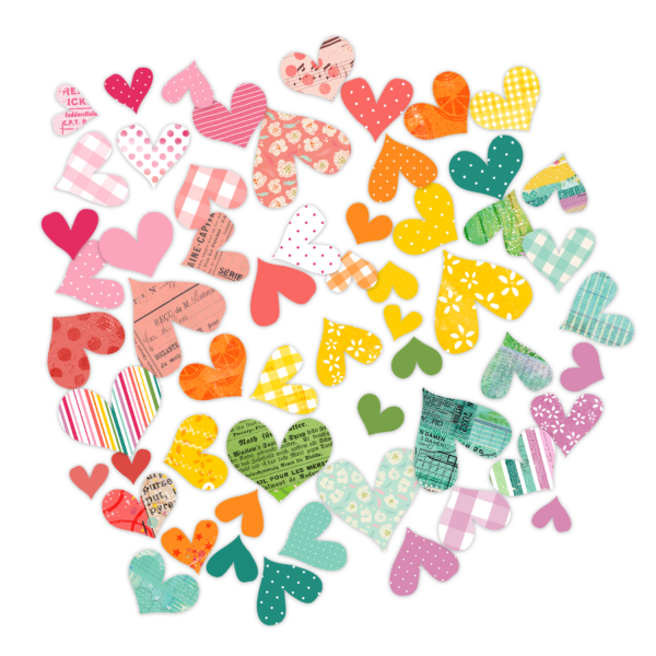 Pretty Little Studio Sunkissed Die Cuts Love Blooms
