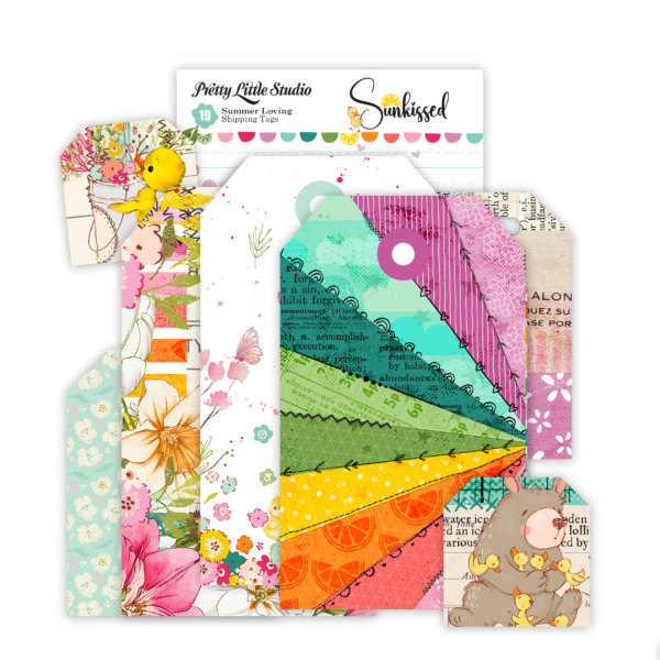 Pretty Little Studio Sunkissed Die Cuts Summer Loving Ship Tags
