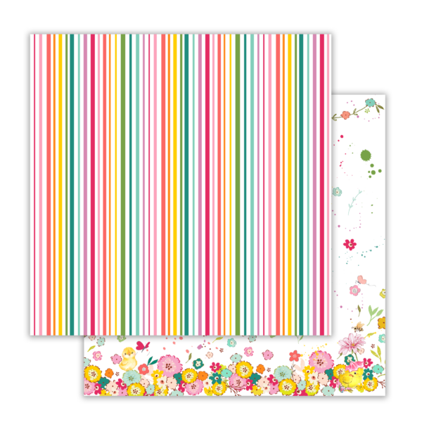Pretty Little Studio Sunkised 12X12 Blossoms