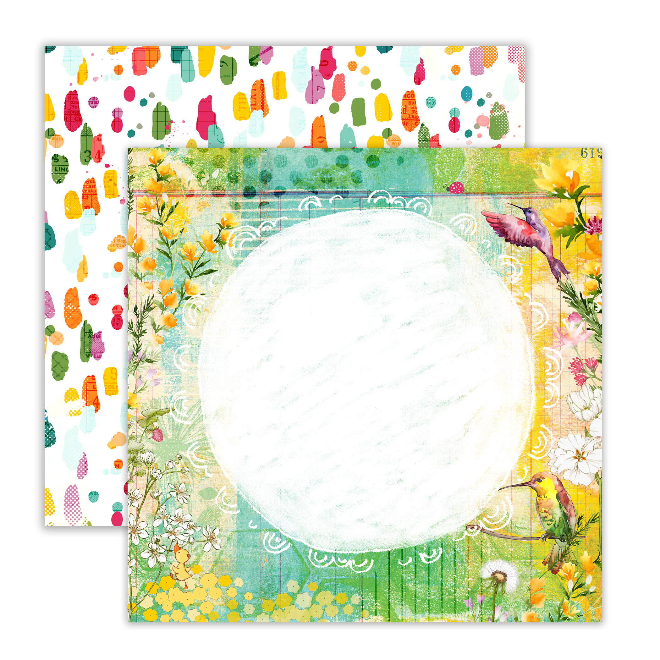 Pretty Little Studio Sunkised 12X12 Sundrop