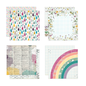 Pretty Little Studio Wildflower Paper Pack Wildflower 12X12
