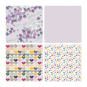 Pretty Little Studio Wildflower Vellum Pack Wildflower 8X9