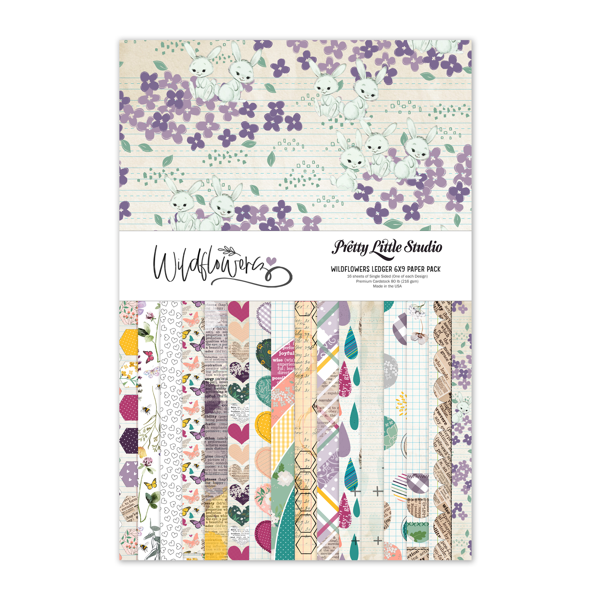 Pretty Little Studio Wildflower Paper Pack Wildflower 6X9