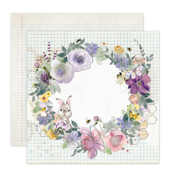 Pretty Little Studio Wildflower 12X12 Bloom Filled Pretty Little Studio Wildflower 12X12 Bloom Filled