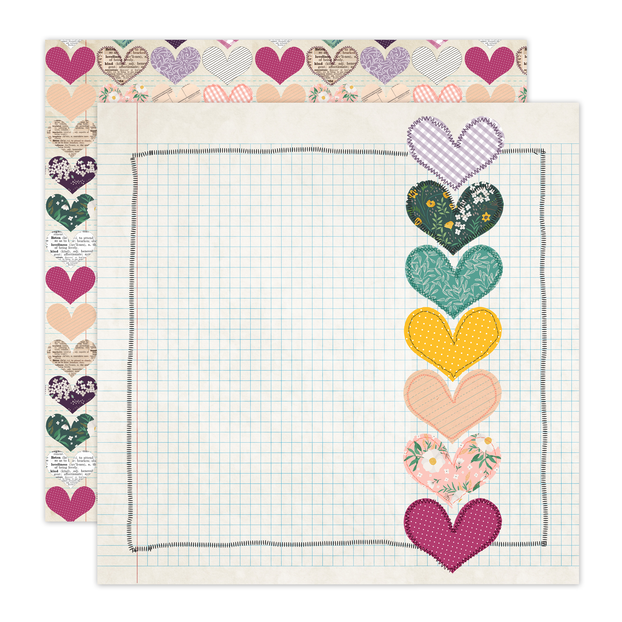 Pretty Little Studio Wildflower 12X12 Clover