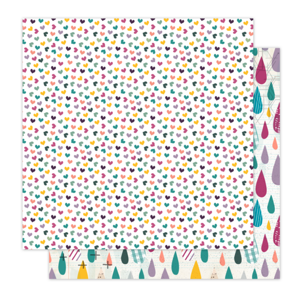 Pretty Little Studio Wildflower 12X12 Sound of Rain